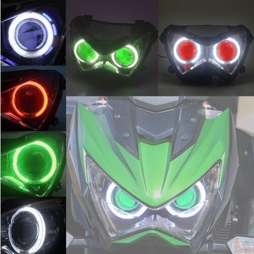 Motorcycle Front Headlight Custom Fully Assembled Headlight Fit for Kawasaki Z800 Z250 Z300 2015