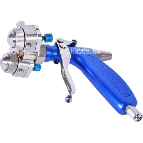Spray Gun Automatic Double Head Paint Spray Gun with Anti-corrosion 316 Stainless Steel high efficiency Air paint sprayer gun
