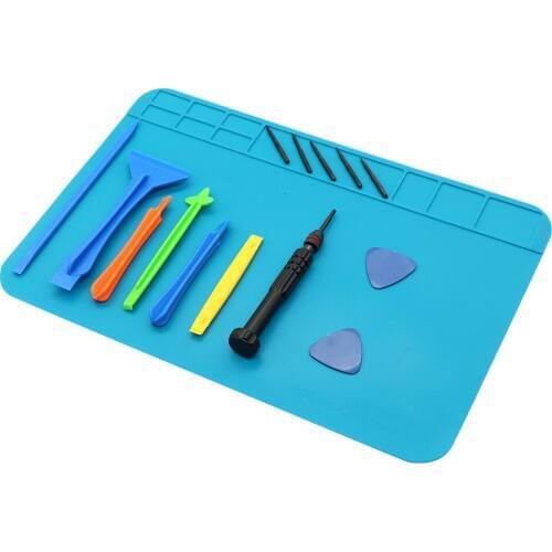 Professional 15 in 1 Mobile Phone Screen Opening Repair Tools Kit Screwdriver Pry Disassemble Tool Set for iPhone Samsung Tablet