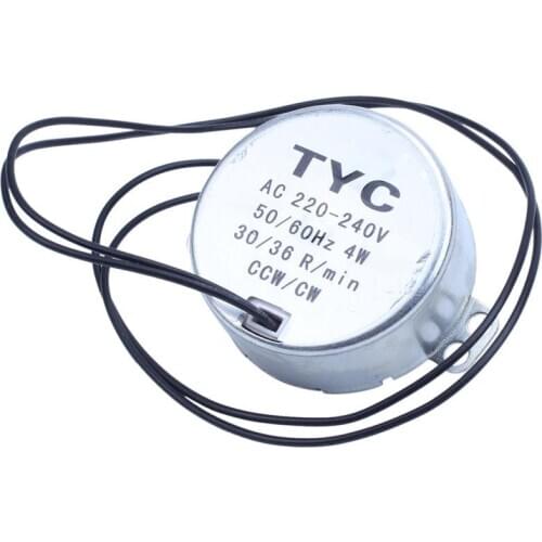 AC 220/240V 30RPM 4W CCW/CW Two Way Controlled Synchronous Motor