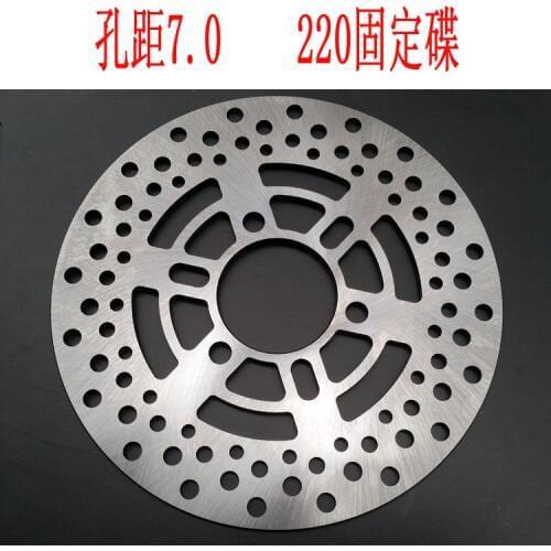 Motorcycle Brake Disc 220mm 200mm Disc Cnc Stainless Iron For Yamaha Scooter RSZ FORCE Modified