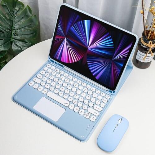 Magic TouchPad Keyboard For iPad Pro 11 Keyboard Case 2021 2020 ipad Air 4 Pencil cases iPad 9.7 2018 10.5 8th Generation Mouse