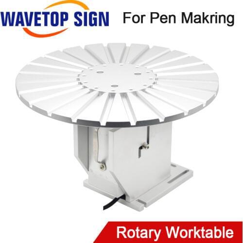 WaveTopSign Rotary Worktable use for Pen Marking Fiber Laser UV Laser Co2 Laser Makring Machine