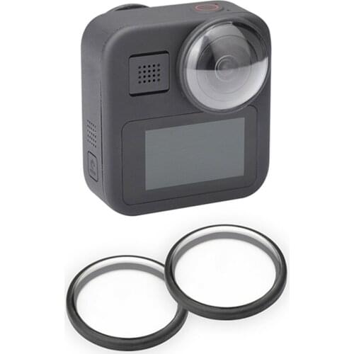 1 Pair of Protective Cover Camera Lens Cover for GoPro Max Sport Camera Accessories