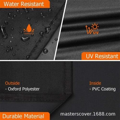 1PC 190T/210D BBQ Cover Anti-Dust Waterproof Weber Heavy Duty Charbroil Grill Cover Rain Protective Barbecue Cover Rou