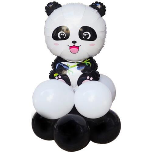 1pc Cartoon Panda Balloons Birthday Party Animal Theme Decoration Childrens Party Inflatable Toys