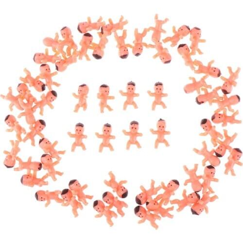 High quality 1 inch mini plastic baby kids Toys 10/20/60Pcs