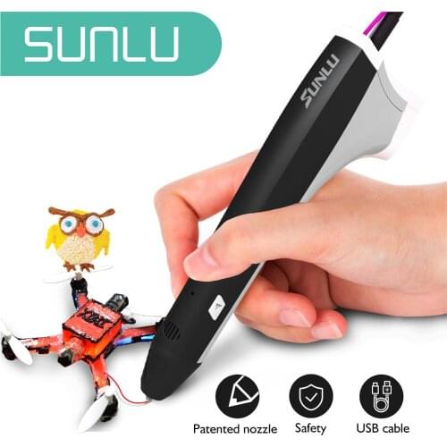 SUNLU 3D Pen 3D Printing Pens M1 Support PLA PCL Filament Best Birthday Gift for Kids Popular Magic Creative DIY Gift Doodle Pen