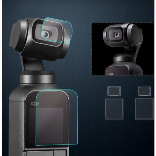 4pc/Lot Screen &Display Film Camera Lens Protective Film for DJI OSMO Pocket Gimbal Camera Accessories