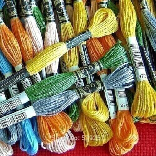 50 pcs Embroidery Cross Stitch Royal Floss Thread--Choose Any Colors