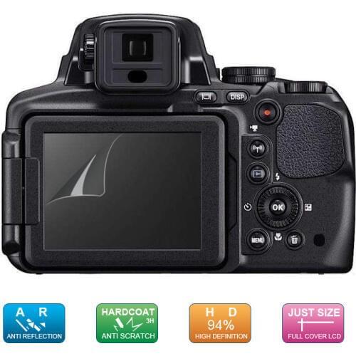 6pcs, 3pack) LCD Guard Film Screen Display Protector for Nikon Coolpix B600 B700 P900 P900s P610 P600 P600s S9900 S9900s