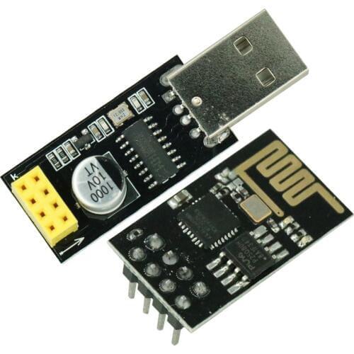 ESP01 Programmer Adapter UART ESP-01 Adaptater ESP8266 CH340G USB to ESP8266 Serial Wireless Wifi Developent Board Module