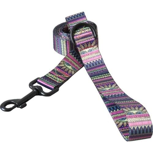 Dog Car Seat Belt Safety Protector Travel Pets Accessories Soft Dog Leash Collar Breakaway Printed Harness