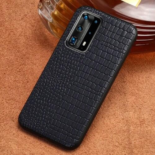 Genuine Leather Case for Huawei P40 Pro P40 Lite P30 Pro P30 Lite P20 Nova 5T Y8P Y7 Y9 Cover For Mate 40 Pro 30 Mate 20 10 Lite