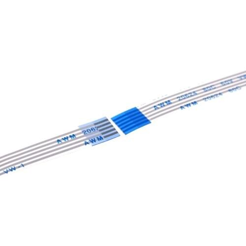 100pcs FPC Flexible Flat Cable FFC 4 PIN 1.25 mm pitch Reverse directions Length 60 100 150 200 300 400 500 mm Opposite Type B