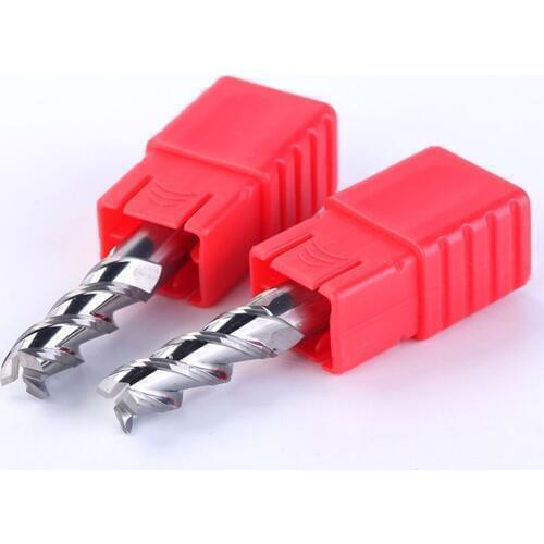 Aluminum Copper Wood Cutter Endmill HRC55 3 Flute Cnc Milling Tools Tungsten Steel Milling Cutter End Mill 1mm 2mm 3mm 4mm