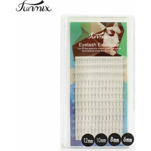 Import 5pcs/Lot All Mix Sizes Mink Eyelash Extension Individual Natural 3D Lash Artificial Eyelash Fake False Eyelash