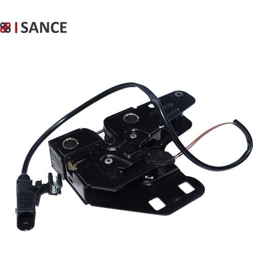 ISANCE Hood Lid Door Lock Latch Actuator Latch Switch For Audi A6 2006 2007 2008 2009 2010 2011 4F0823509 4F0823509A 4F0823480B