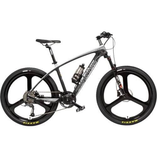 Lightweight Electric Bike 26 Inch 240W 36V Carbon Fiber Frame Torque Sensor Pedal Assist Adult Electric Bike Bicycle