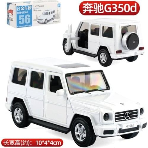 1:42 Scale Diecast Car Model For TheBenz G350d Collection Pull Back Toys