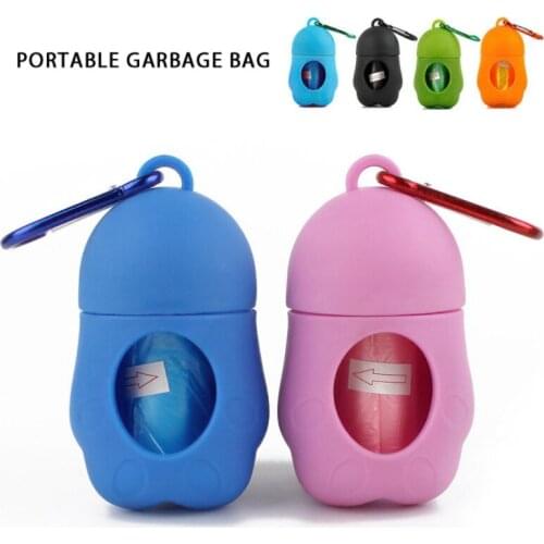 Pet Dog Garbage Bags Pet Waste Poop Bag Dog Products Dispensador Waste Poop Bag Dispenser Dog Accessories