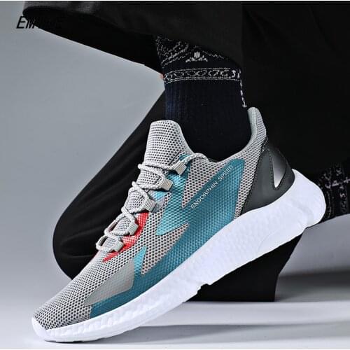 2021 Mens Shoes Casual Fashion Mens Shoes Soft Sole Casual Sneakers Breathable Comfortable Running Shoes Big Size 39-46