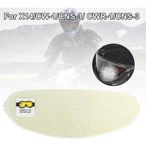 New Anti-Fog Patch Motorcycle Motorbike Helmet Visor Lens Anti-Fog High Clear Film Sticker for X14 Motorcycle Accessories CSV