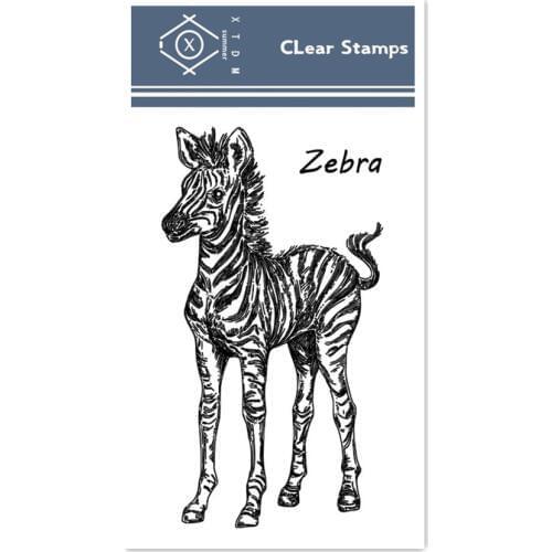 PANFELOU Zebra cub animal Transparent Silicone Rubber Clear Stamps cartoon for Scrapbooking/DIY Easter wedding album