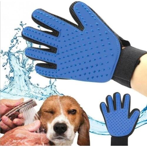 Silicone pet brush Glove Deshedding Gentle Efficient Pet Grooming Dogs Bath Pet cleaning Supplies Pet Dog Accessories