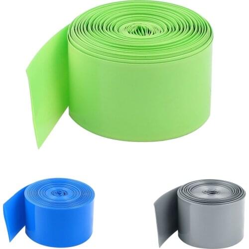 10M 29.5mm PVC Heat Shrink Tubing Wrap for 1 x 18650 Battery
