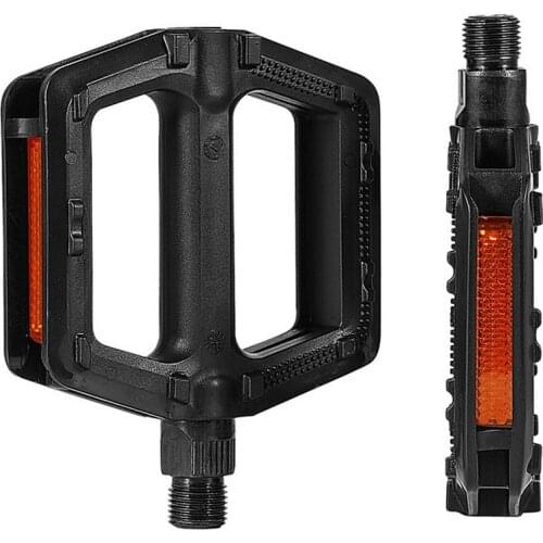 Bicycle Pedals Ultralight MTB Road Pedal Cycling Mountain Bike Accessories Foot Plat Anti-slip 9''16 Standard Universally Pedals