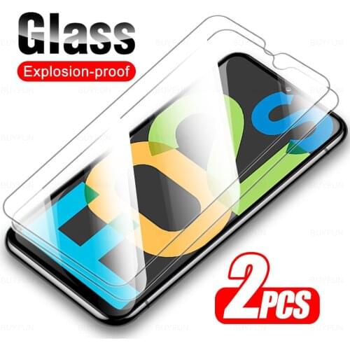 2pcs Full Cover Tempered Glass For Samsung Galaxy F02s Screen Protector For SamsungF02s GalaxyF02s F 02s E025F Protectove Film