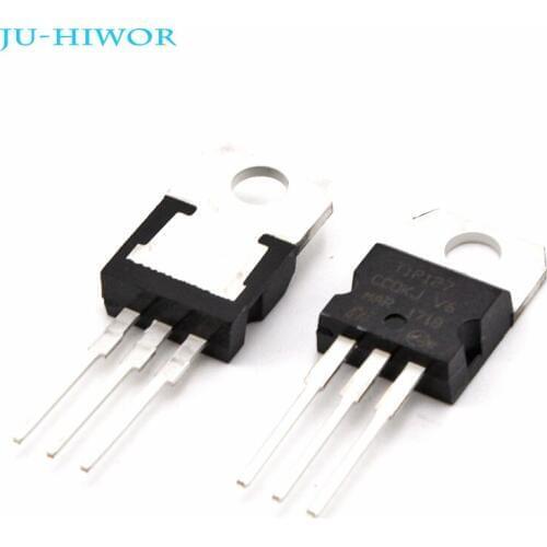10pcs/lot TIP127 Triode Transistor Darlington Tube TO-220 Throught Hole Transistors