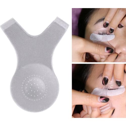 4/6/10Pcs/Set Recycling Silicone Eyelash Perming Pad Curler Y Shape Brush Curler Fake Eyelash Extension Beauty Tools