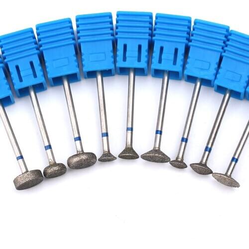 1pc Diamond Nail Drill Bit Milling Cutters For Pedicure Manicure Cuticle Clean Electric Files Nail Art Tools