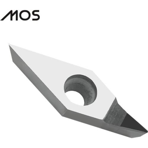 MOS Diamond Insert PCD CBN CNC Lathe Turning Tool Insert VCMT160402 VCMT160404 VCMT160408 PCD for Aluminum CBN for Hard Steel