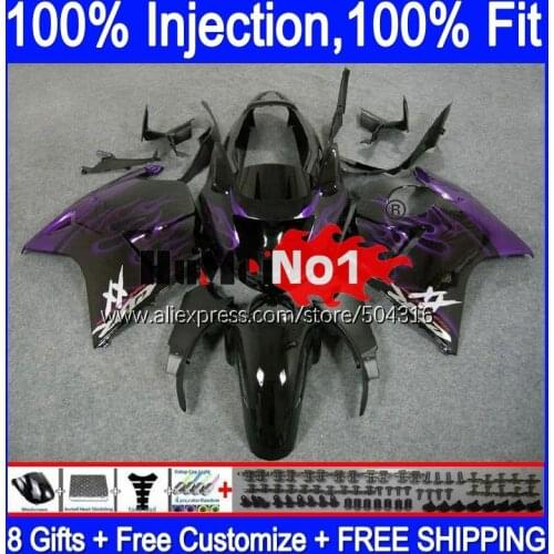 CBR1100 XX For HONDA Blackbird CBR 1100XX 96 Purple flame 93MC.75 CBR1100XX 2002 2003 2004 2005 2006 2007 02 03 05 06 07 Fairing