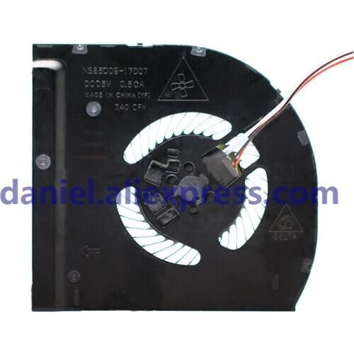 DELTA NS85C09-17D07 5V 0.50A four-wire double outlet notebook turbo fan