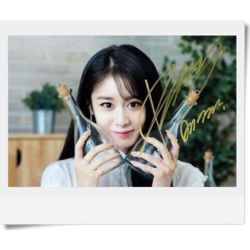 T-ARA TARA Park Ji Yeon Autographed Photo Whats my name 4*6 free shipping 06201704