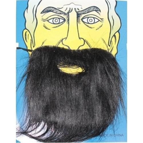 False Beard Mustache Black Color christmas decorations рождественские украшения