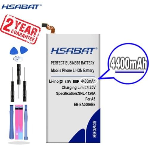 New Arrival [ HSABAT ] EB-BA500ABE Battery for Samsung Galaxy A5 2015 A5000 A5009 A500F A500H SM-A500F A500K SM-A500FU SM-A500