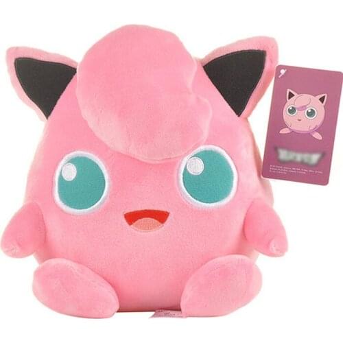 Jigglypuff Pokemon Plush Doll Pikachu Stuffed Toys for Children Charmander Squirtle Bulbasaur Eevee Snorlax Lapras Kids Gift