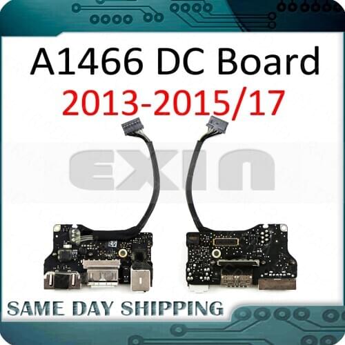 10Pcs/Lot Genuine Laptop A1466 I/O Audio USB DC-IN Jack Board for Macbook Air 13" A1466 2013 2014 2015 2017 Year Full Tested