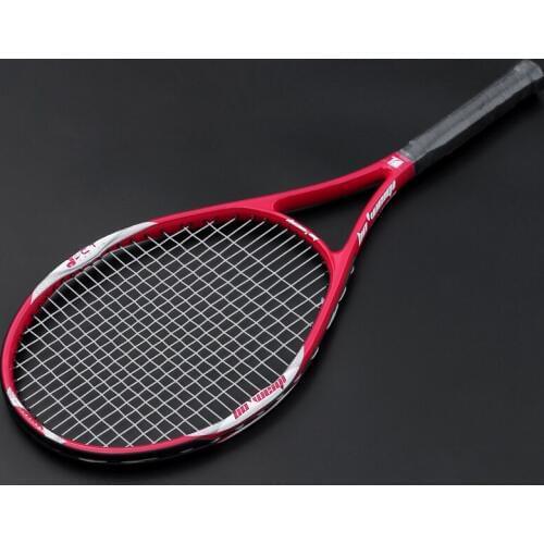 Ultra Light Training Aluminum Alloy Carbon Tennis String Racket Adult Padel Professional Racquet Bag Women Men Coach Recommended