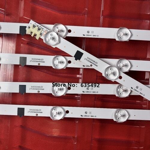5pcs LED Backlight strip 9lamp 2013SVS32F D2GE-320SC0-R3 For UE32F6100AK UA32F5000AR UE32F5000AS CY-HF320AGEV5H CY-HF320AGEV4H