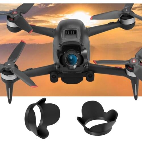 Lens Hood for DJI FPV Combo Lens Cover Anti-glare Gimbal Camera Sunshade Protective Cap Guard for DJI FPV Drone Accessories