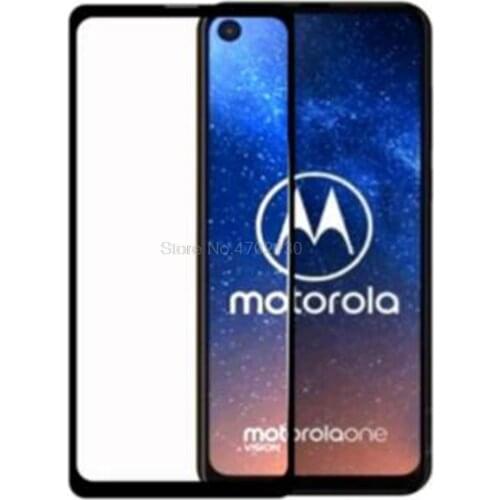Full Cover Protective Glass For Motorola Moto One Action Protective Tempered Glass For Moto One Action Phone Screen Protector