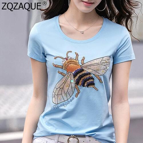 ZQZAQUE Womens Summer T-shirts