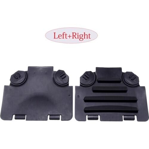 1 Pair Black Left/Right Car Front Fender Liner Access Cover Trim Auto Decoration Accessories For BMW E82 E88 E90 E91 135i 325i