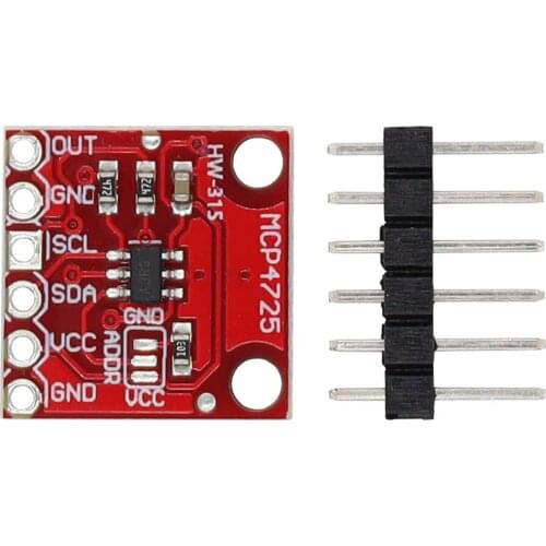 1 PCS MCP4725 Module I2C DAC Breakout Development Board